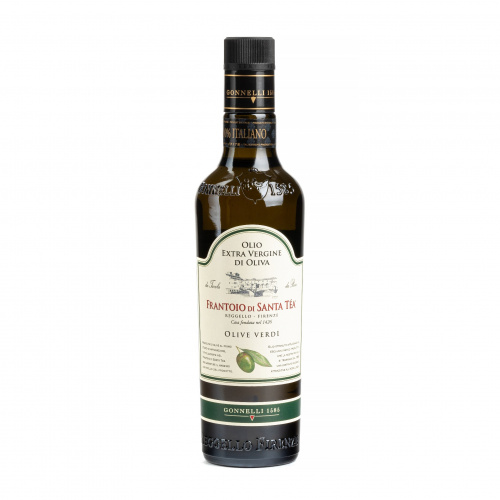 Масло оливковое Extra Virgin Frantoio di Santa Tea Raccolta di olive verdi, Gonnelli (0,5л)