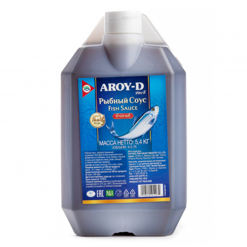 Соус Рыбный Aroy-D пл/канистра (5,4кг)