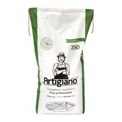 Мука для пиццы Artigiano La Farina per la pizza classica W250 упак 25 кг