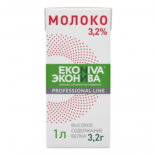 Молоко ул.паст. Pr.Line ЭН 3,2% 1000 мл TBA Slim (1л)