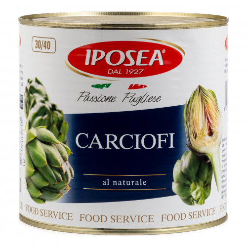 Артишоки целые натуральные, IPOSEA (2,45кг)