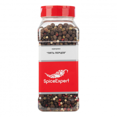 Смесь пяти перцев горошек SpicExpert банка (0,400 кг/0,460 кг)