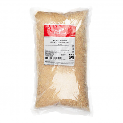 Чеснок гранулированный SpicExpert пл. пакет (1,000 кг/1,030 кг)