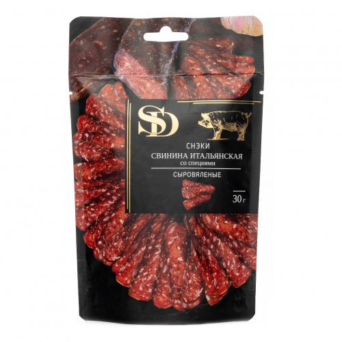 Снэки из свинины со специями сыровяленые "Итальянские" Сытный Дом (0,030кг)