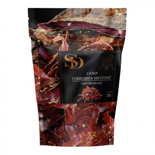 Снэки из говядины "Билтонг" сыровяленые Сытный Дом (0,030кг)