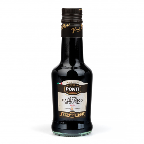 Бальзамический уксус качество Д+, Ponti (0,250л)