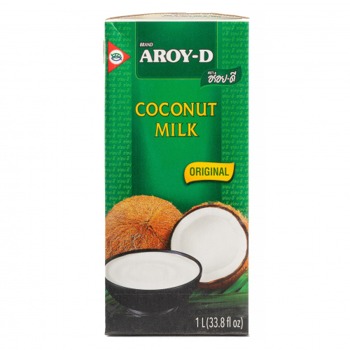 Кокосовое молоко "Aroy-D" 70% кокос 17-19% раст.жиры (1л)