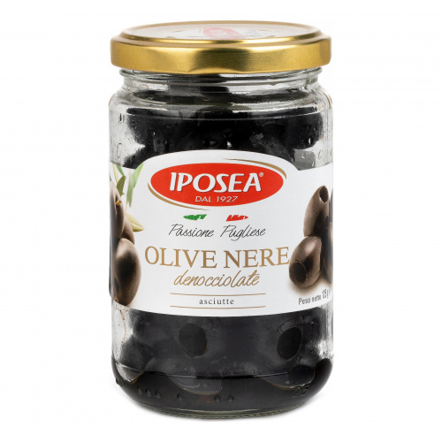 Маслины без косточки, без жидкости, IPOSEA (0,125кг)