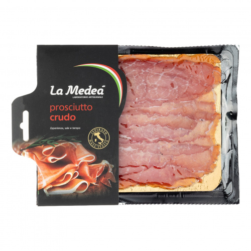 Ветчина сыровяленая Prosciuttocrudo La Medea (0,060кг)