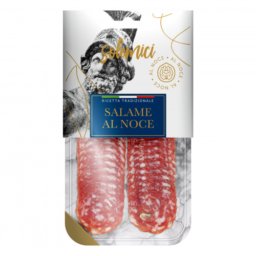 Колбаса Салями, с орехами, Solemici (0,070кг)