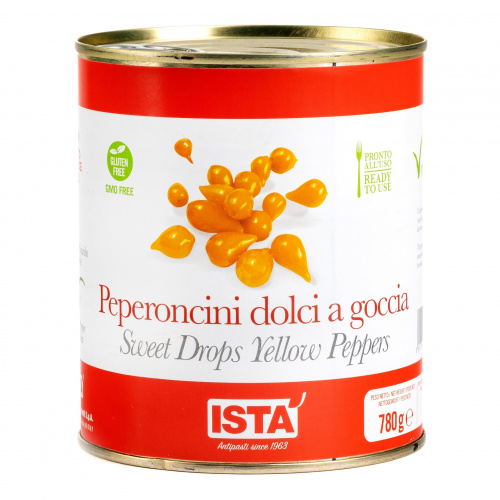 Перец сладкий желтый Бикиньо мини, ISTA (0,780кг)