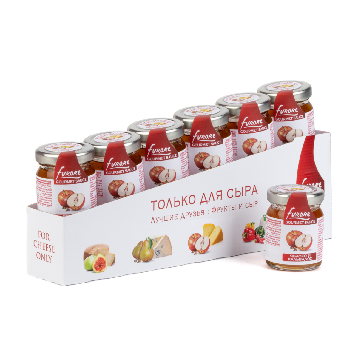 Соус фруктово-пряный гурмэ яблоко и кальвадос, Furore (0,060кг)