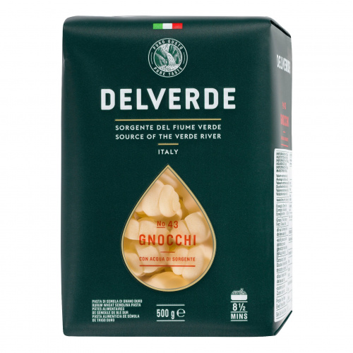 Паста № 043 Ньокки, Delverde (0,500кг)