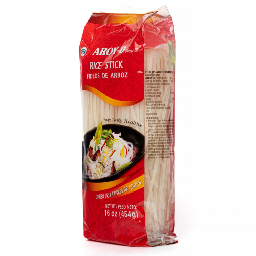 Лапша рисовая 3мм AROY-D (0,5кг)