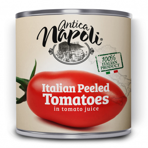 Томаты очищенные целые в томатном соке, Antica Napoli (2,5кг)