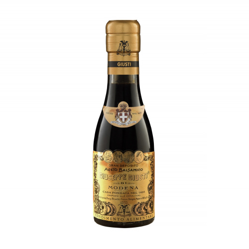 Бальзамический уксус Giusti 4 Medaglie d'oro Quattro Centenario Champagnotta, выдержка 15 лет (0,100л)