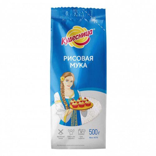 Мука рисовая  "Кудесница " (0,500 кг)