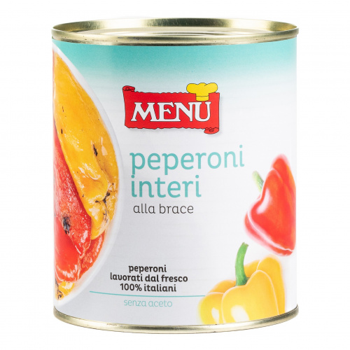 Перец печеный без кожи на гриле, Menu (0,800кг)