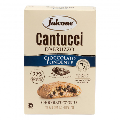 Кантуччи с темным шоколадом, Falcone (0,180кг)