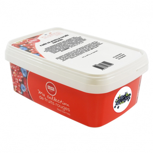 Пюре черника, Fruits Rouges (1кг)