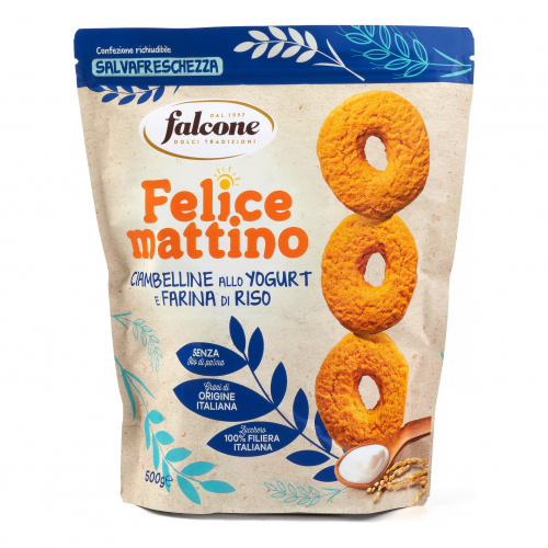 Печенье сдобное с йогуртом, Falcone (0,500кг)