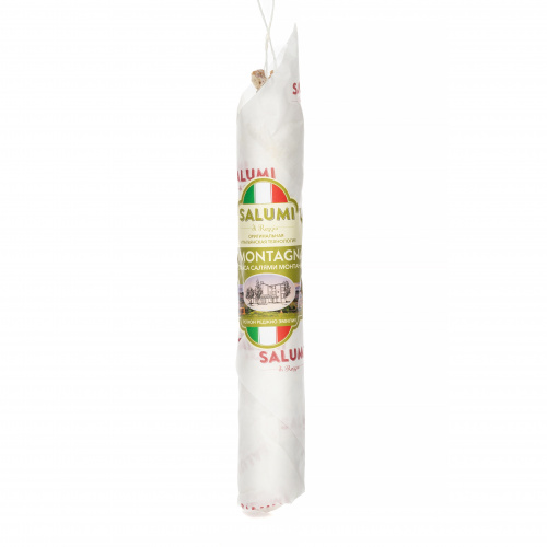 Колбаса сыровяленая полусухая Салями Монтанья «Salumu di Reggiо» (0,200кг)