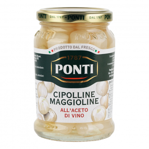 Луковички консервированные в уксусе Понти (0,300 кг)