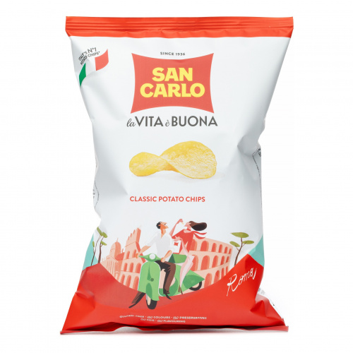 Чипсы картофельные Классические, San Carlo (0,050кг)