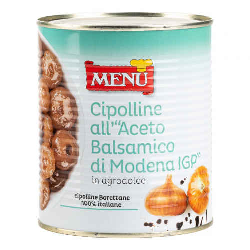 Луковички в бальзамическом уксусе МЕНЮ (0,820 кг) ж/б