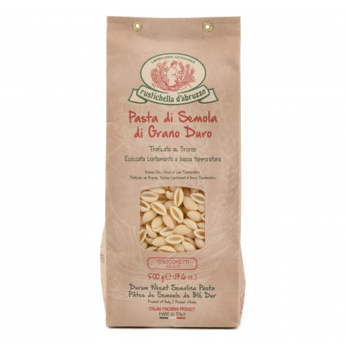 Паста без яиц Ньоккетти, Rustichella d'Abruzzo (0,500кг)