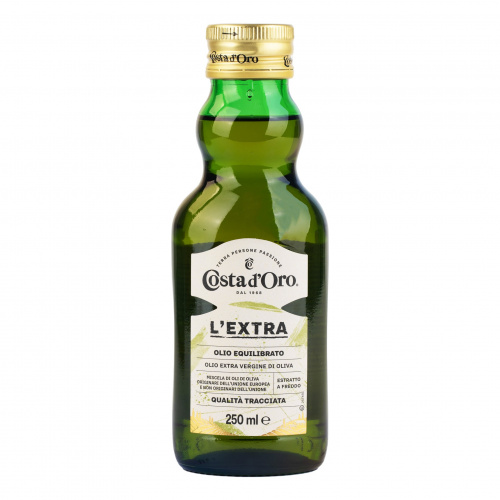 Масло оливковое Extra Virgin, Costa d’Oro (0,250л)