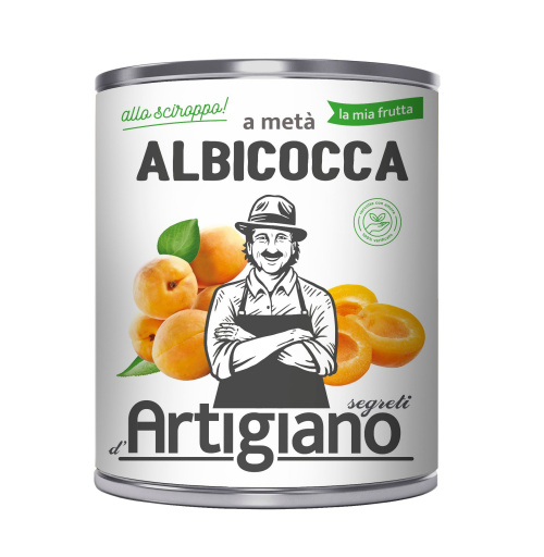 Абрикосы в сиропе половинками ARTIGIANO (0,820кг)