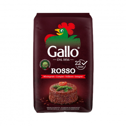 Красный рис Интеграле, Riso Gallo (0,500кг)