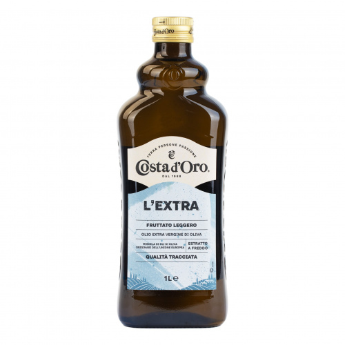 Масло оливковое нераф. Extra Virgin Il Delicato, Costa d’Oro (1л)