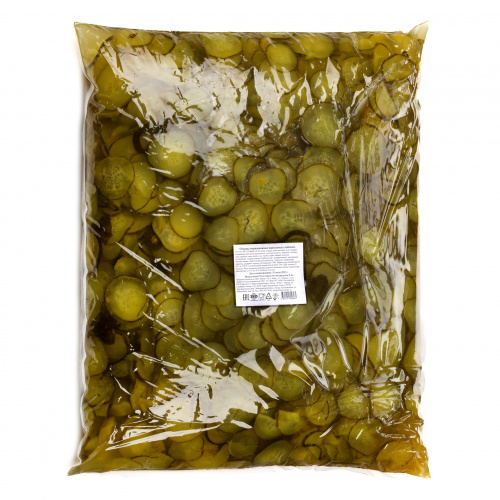 Огурцы марин. (слайсы) "Флорека" пл. пакет (1,820кг)