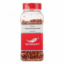 Перец красный острый Чили дробленый, SpiceExpert (0,300кг)